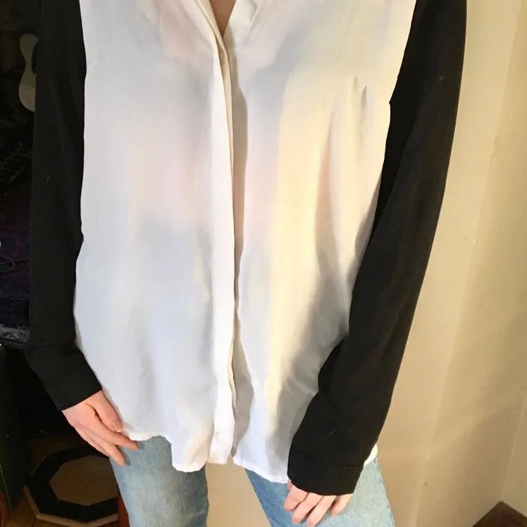 Black And White Blouse photo 1