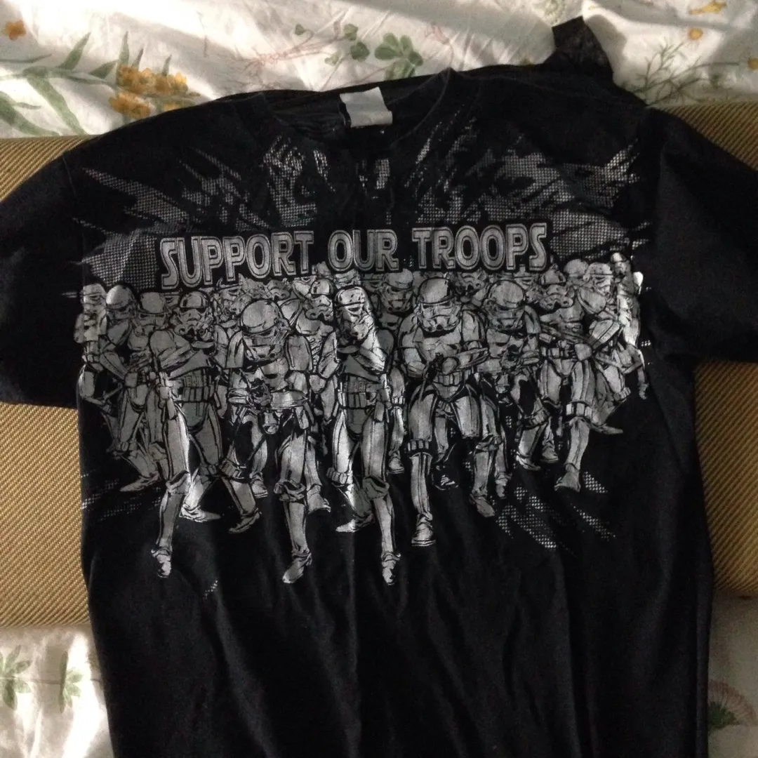 Star Wars Support Our Troops T Shirt photo 1