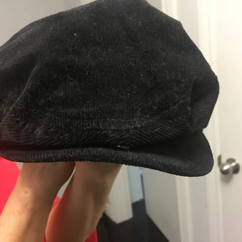 Black Paper Boy Hat (Small) photo 5