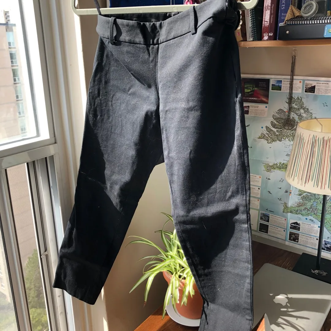 Black Babaton Pants, Size 2 photo 1