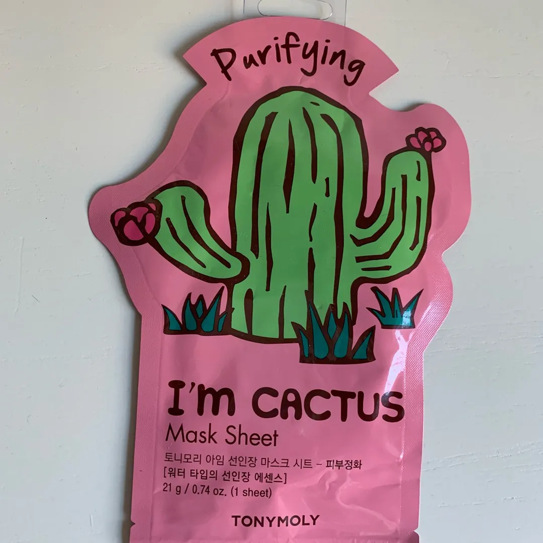 cactus face mask🌵🌵 photo 1