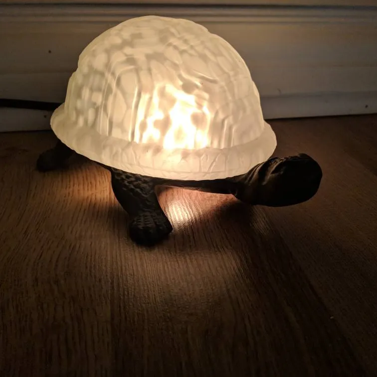 Turtle Lamp Night Light W/Switch photo 1