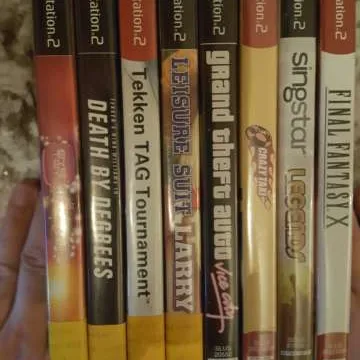 8 PS2 Games photo 1