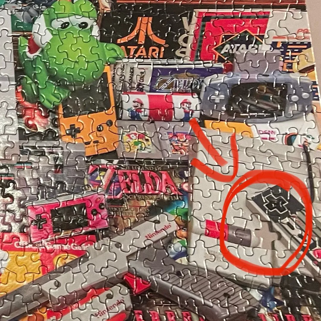 1000 Piece Video game Puzzle photo 3