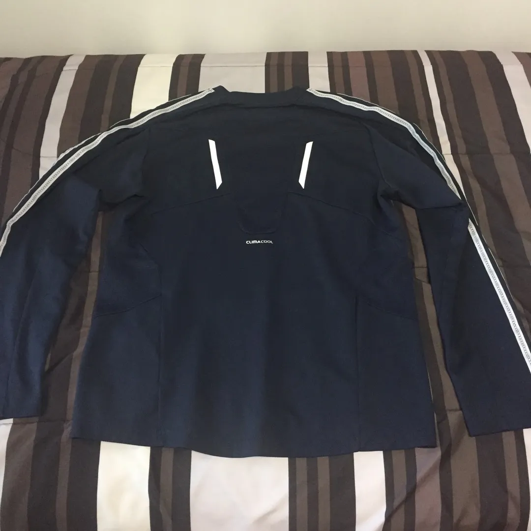 Adidas Climacool Large Long Sleeve Athletic Shirt photo 4