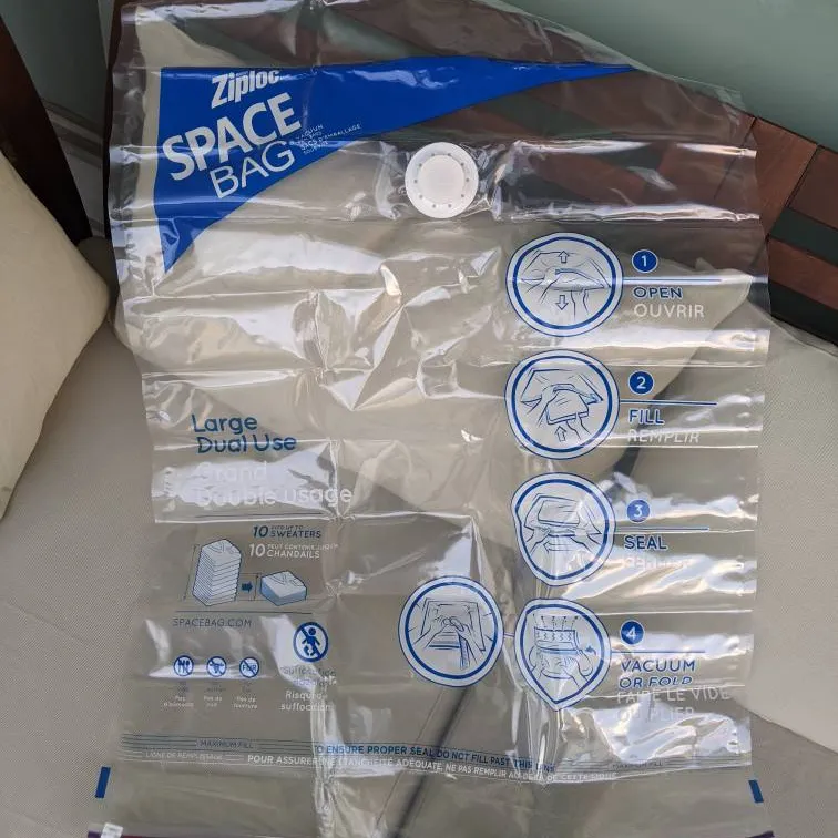 Large Ziploc Space Bag photo 1