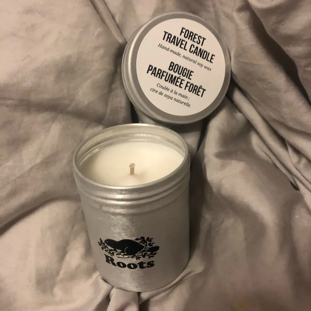NEW Roots Travel Size Forest Candle photo 1