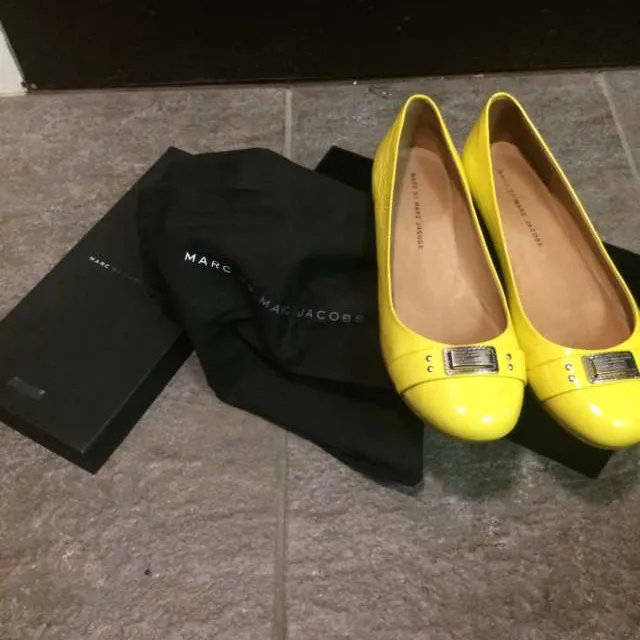 Yellow Marc By Marc Jacobs Flats photo 1