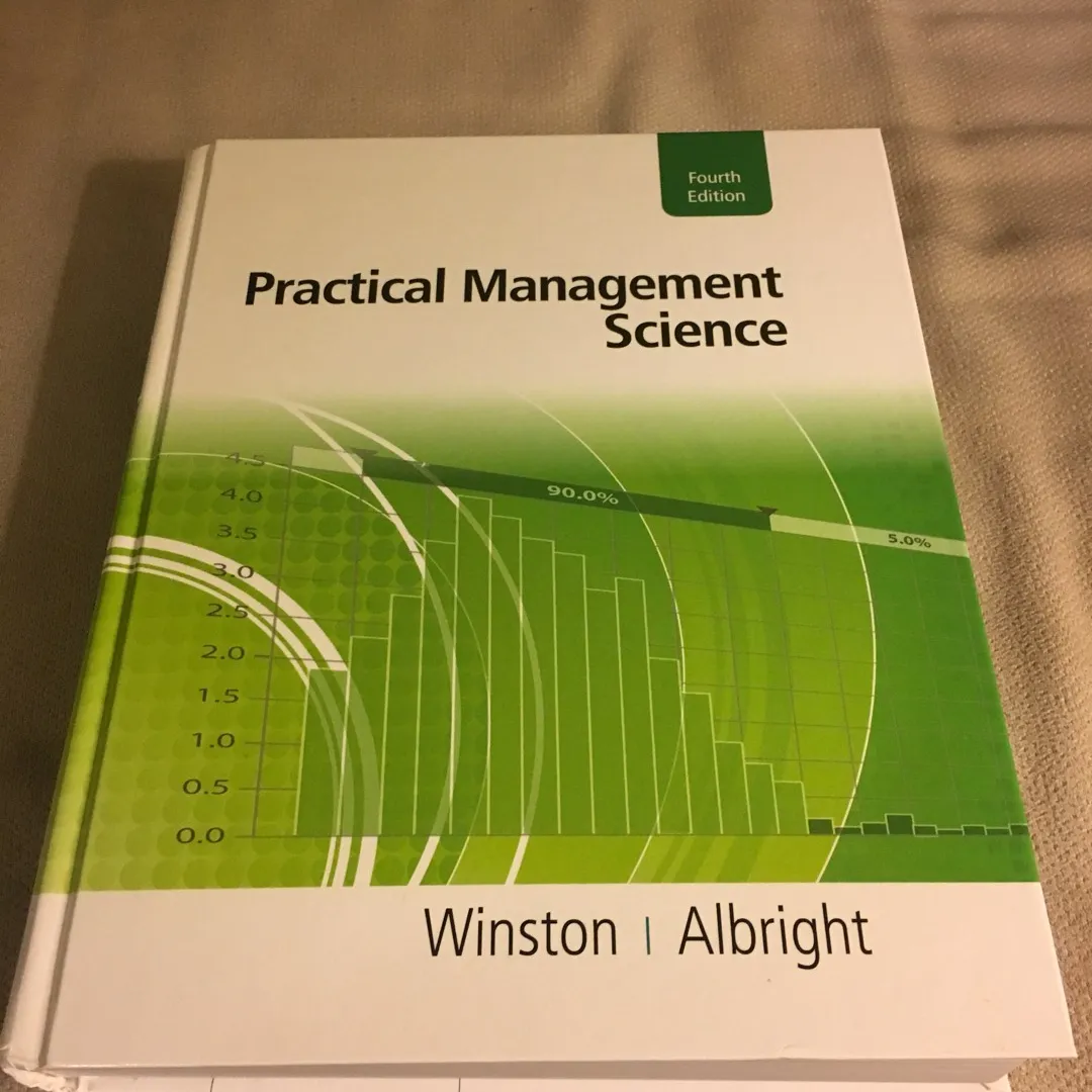Practical Management Science Text photo 1