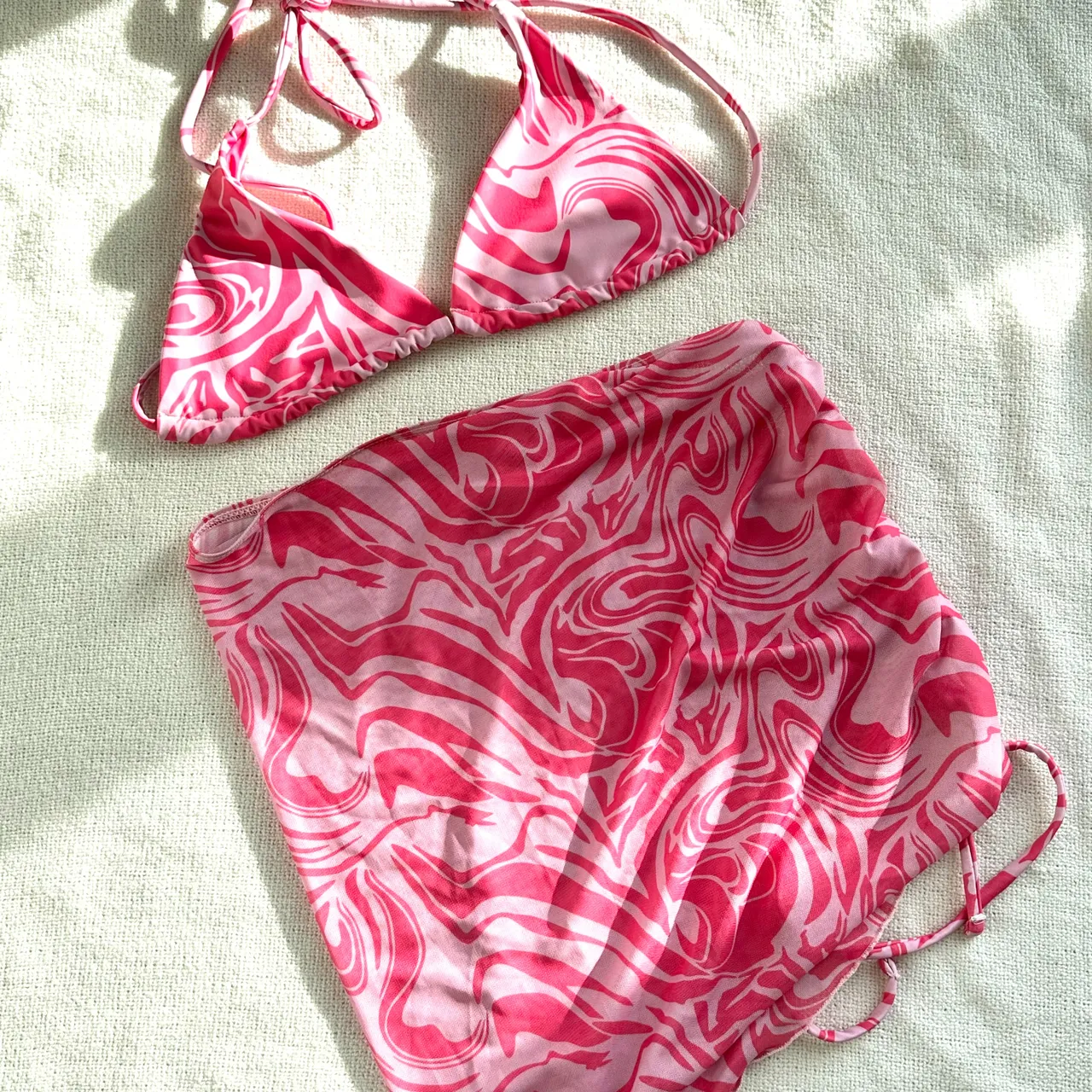 Shein Pink Bikini Set photo 1
