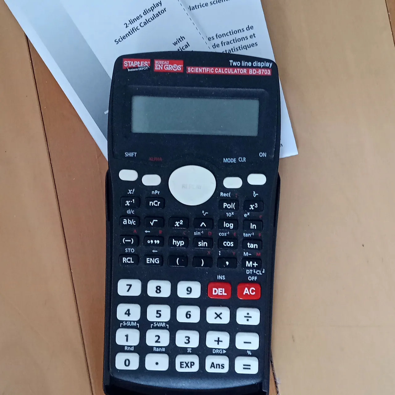 Staples, casio scientific calculator  photo 1