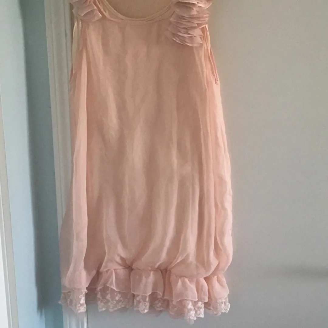 Pink Frilly Dress photo 1