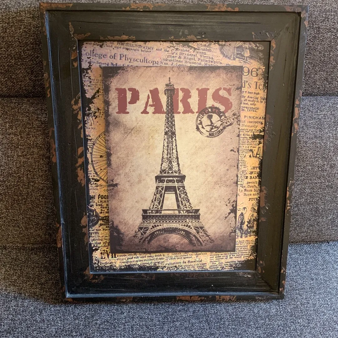 Paris Eiffel Print photo 1