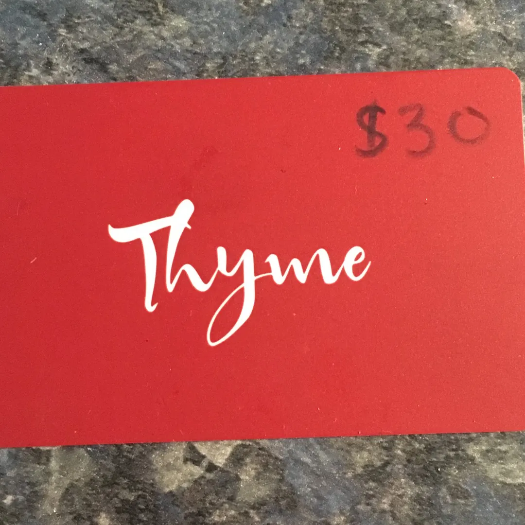 $30 Thyme Maternity Giftcard photo 1