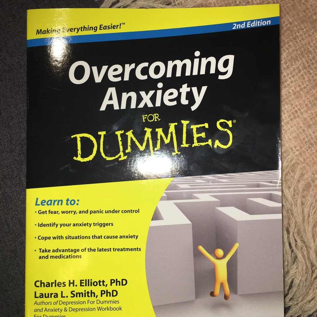 Overcoming Anxiety For Dummies Book photo 1