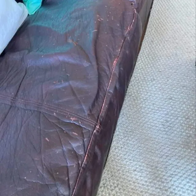 Genuine Leather Sofa Bed photo 8