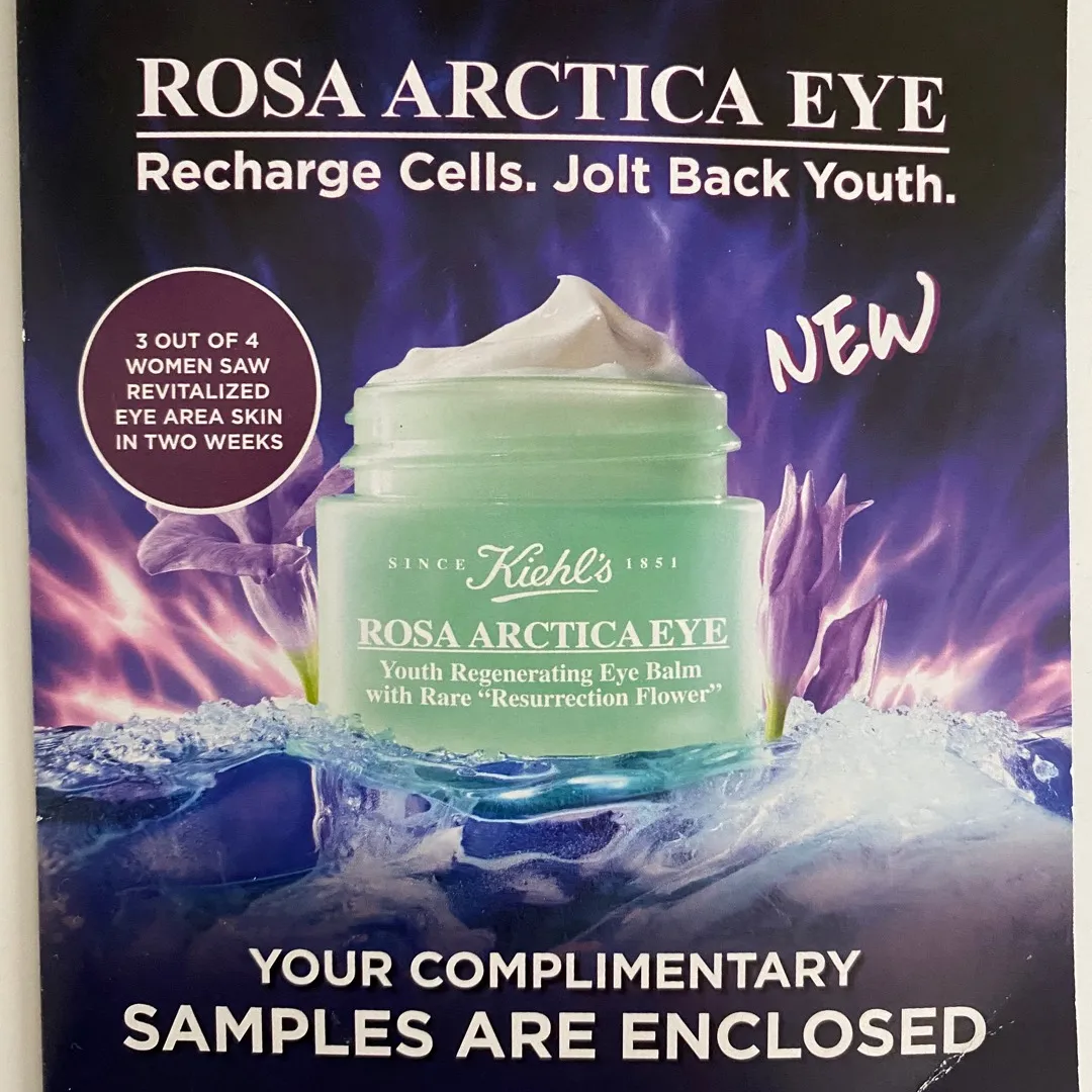 Kiehl’s Rosa Arctica Eye Cream Sample photo 1