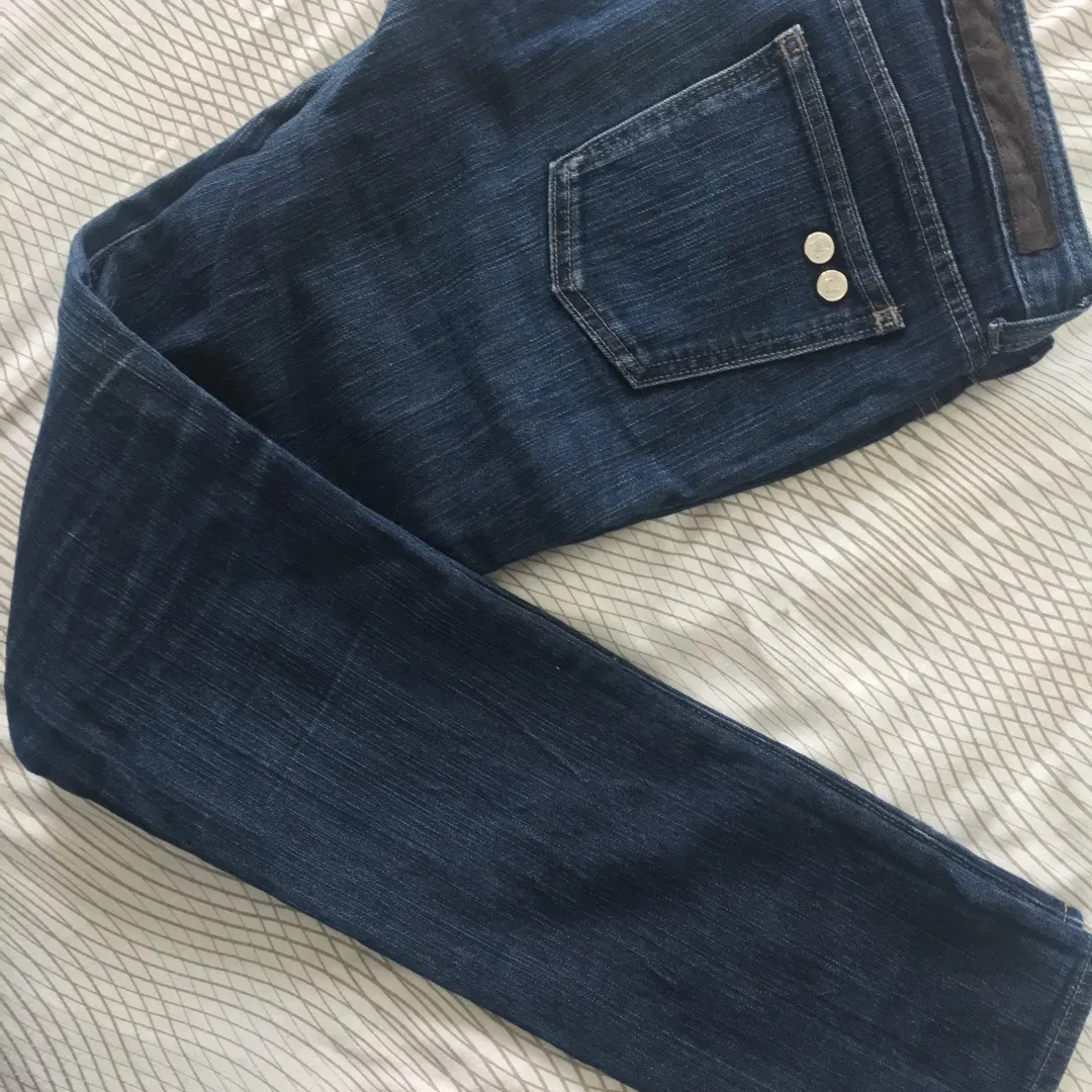 Marc Jacobs Dark Blue Straight-leg Jeans 27 photo 3