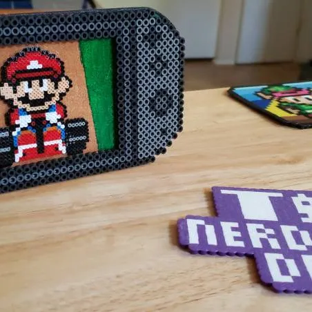 Nintendo Switch Super Mario Kart Pixel Art photo 1