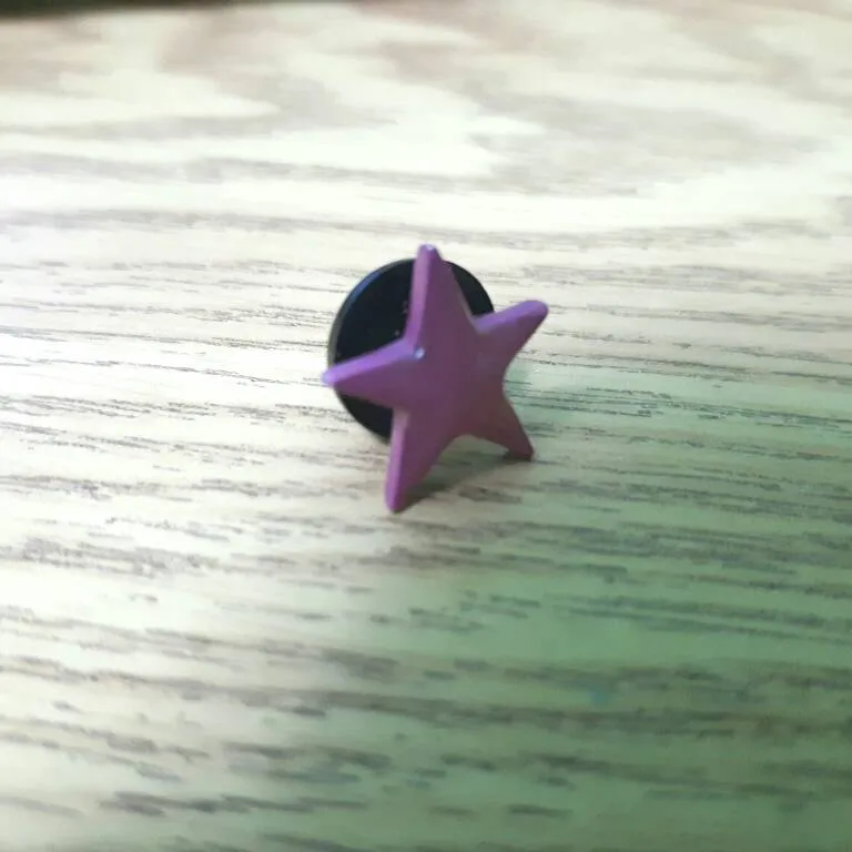 Pink Star Pin photo 3