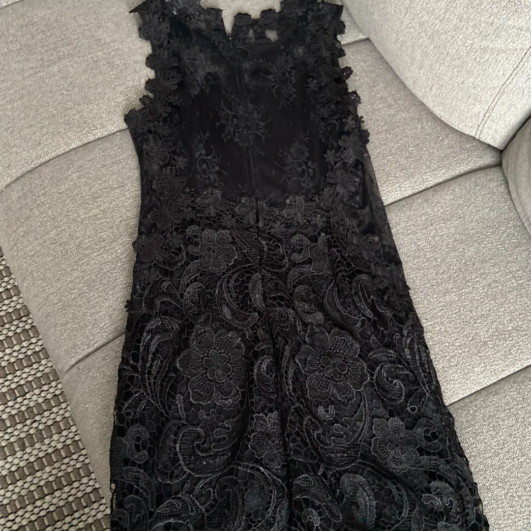 Black lace Dress photo 3