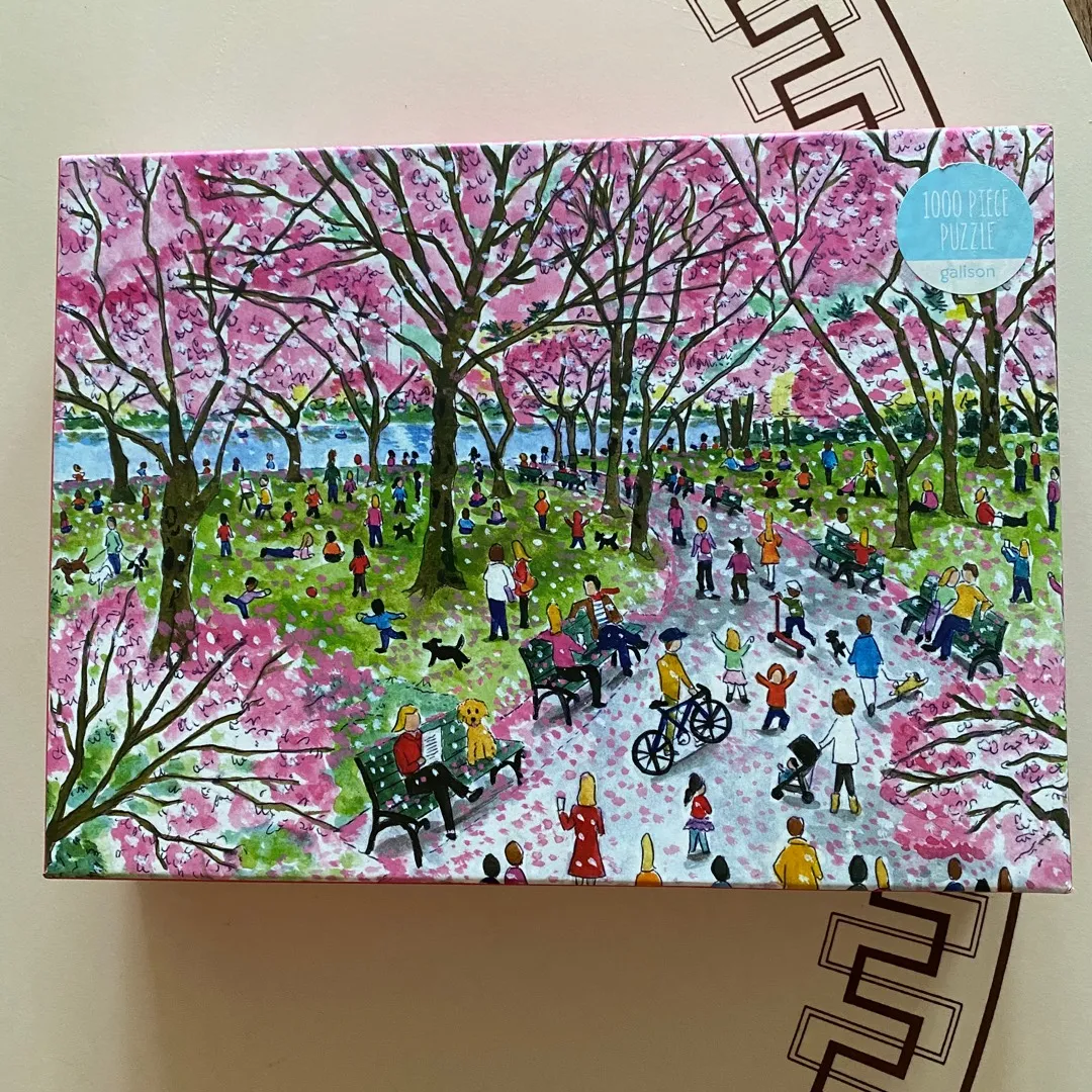 1000 Piece Puzzle- Cherry blossoms photo 1