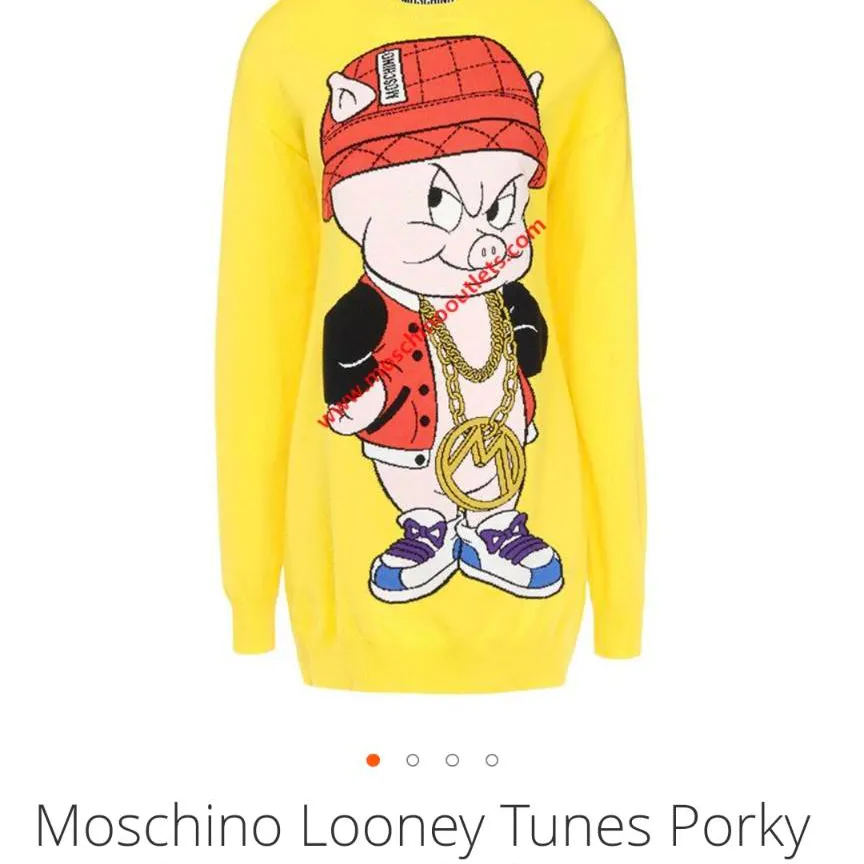 Moschino Looney Tunes Porky Pig Short Dress photo 1
