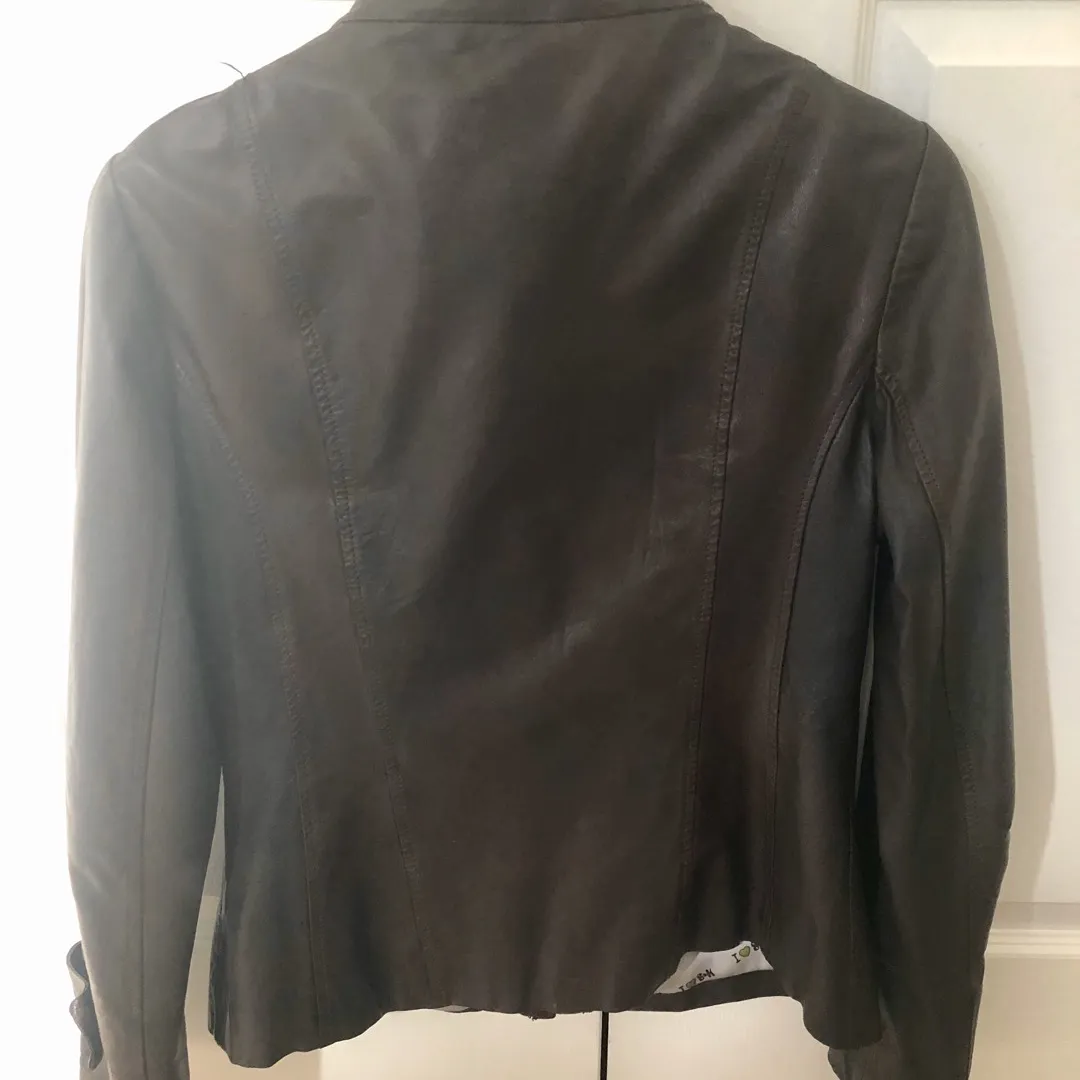Leather Jacket Size M photo 5