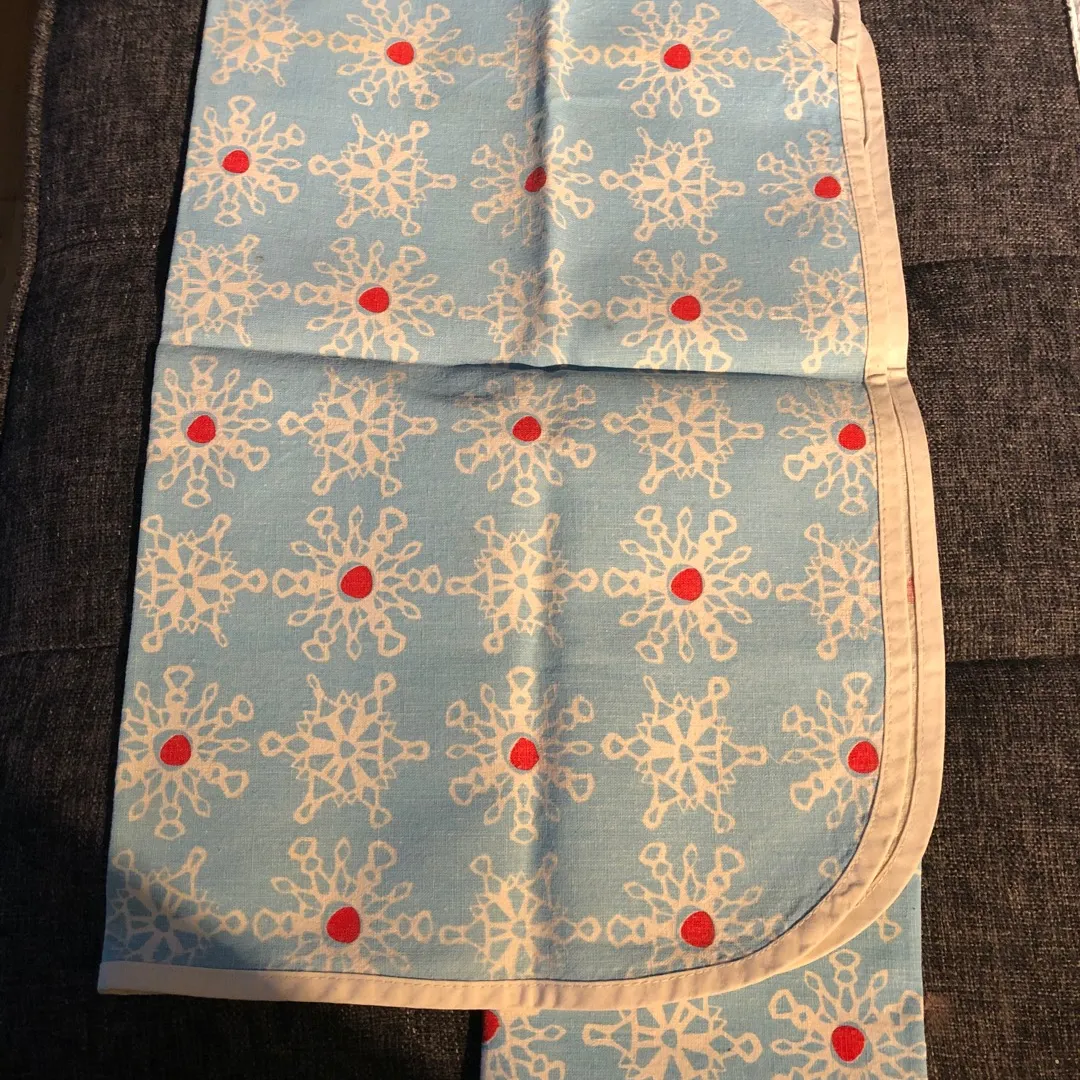 Dish Towels x4 ❄️ Blue photo 5