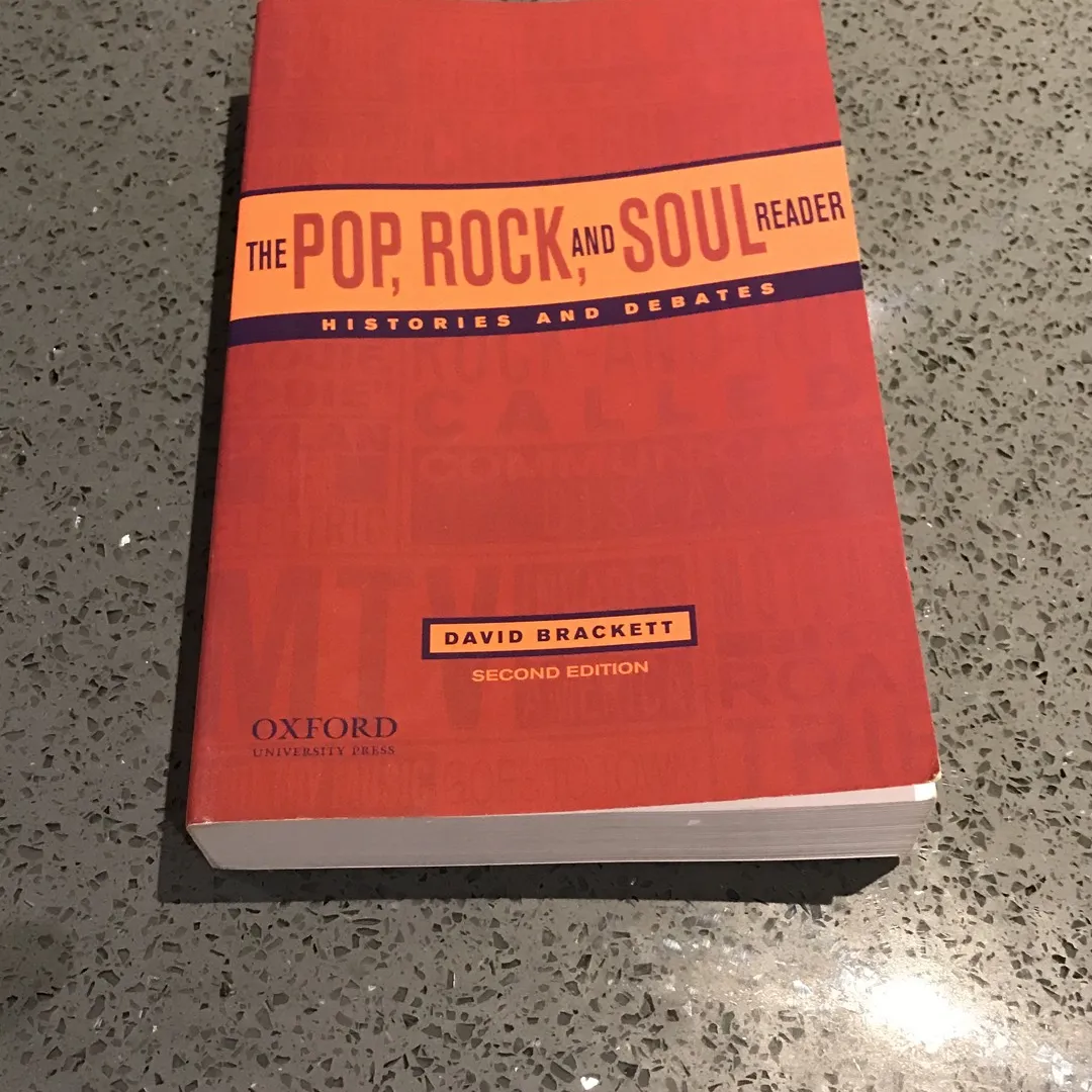 The Pop, Rock, And Soul Reader Book photo 1