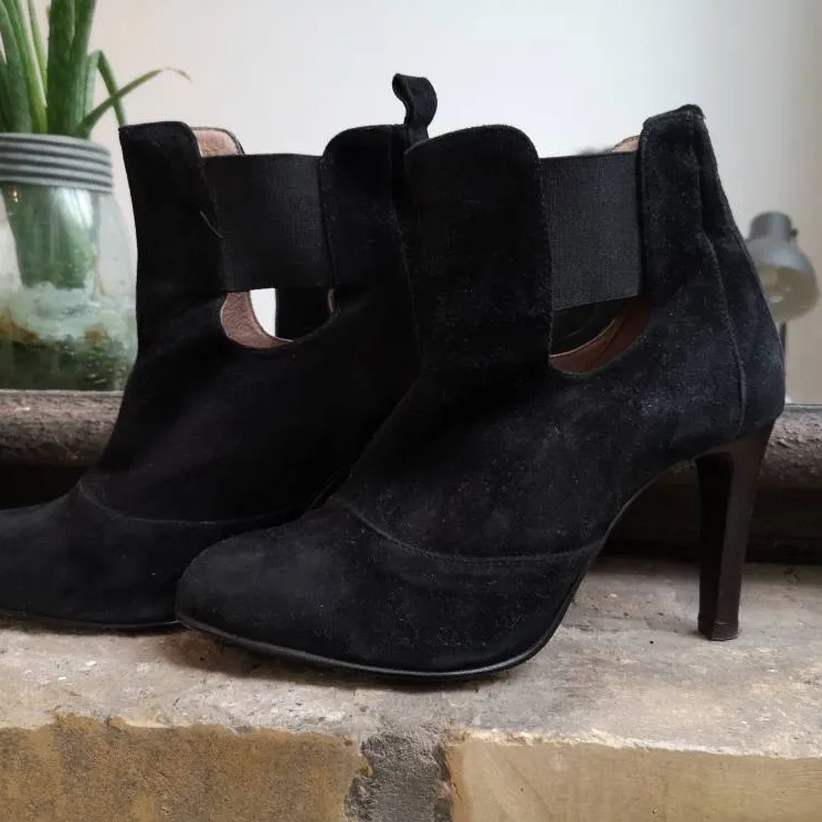 Suede Low Boots photo 1