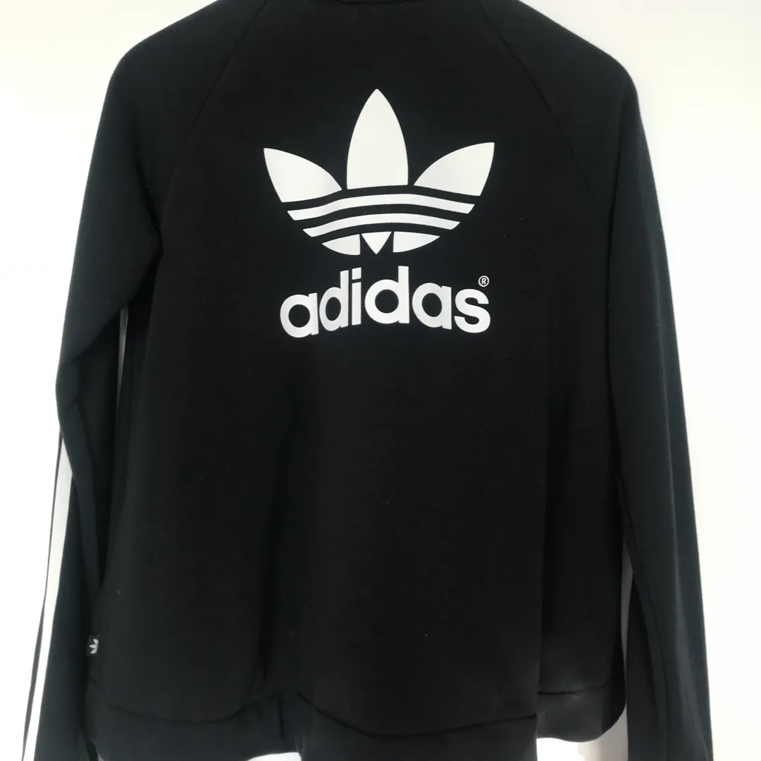 Adidas Originals Zip Up Sweater Size Small photo 3
