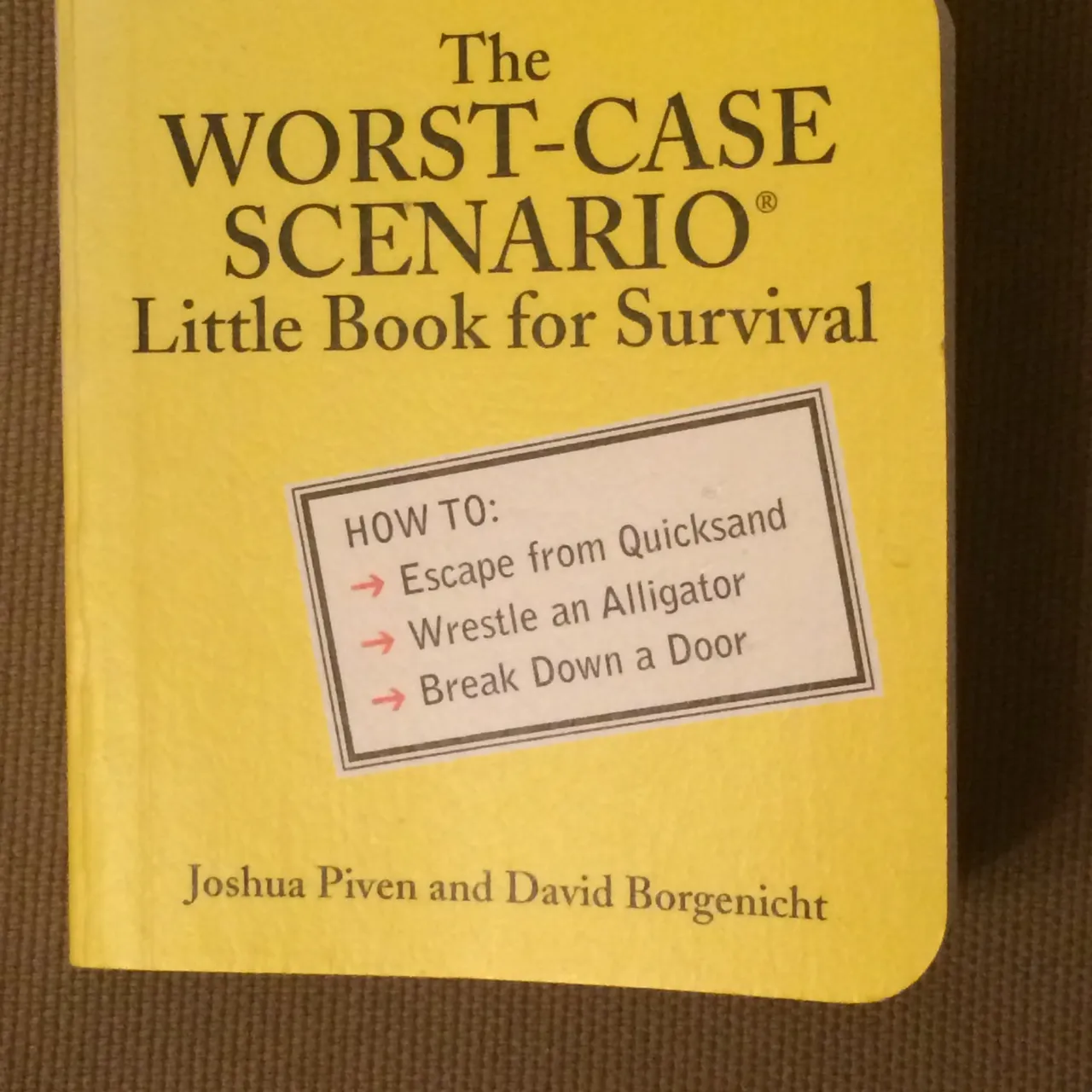 The worst case scenario little book for survival photo 1