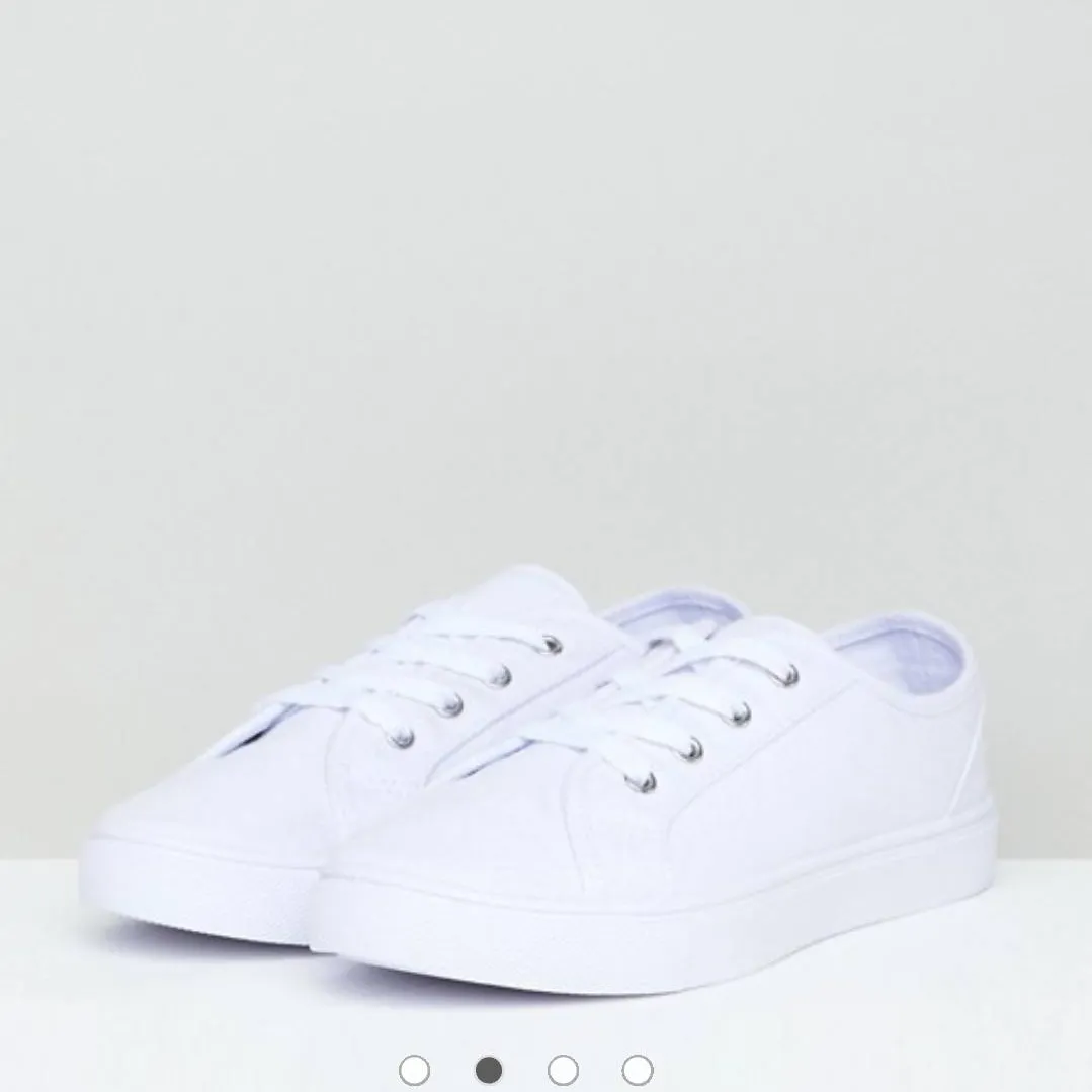 Cute White Sneakers photo 1