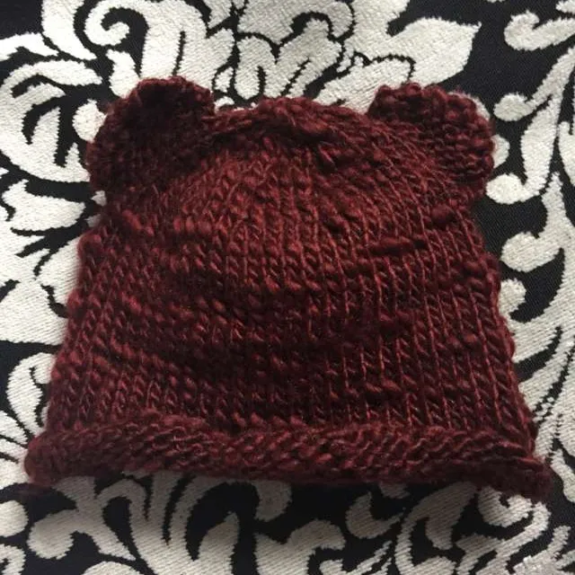 Newborn Baby Bear Hat photo 1