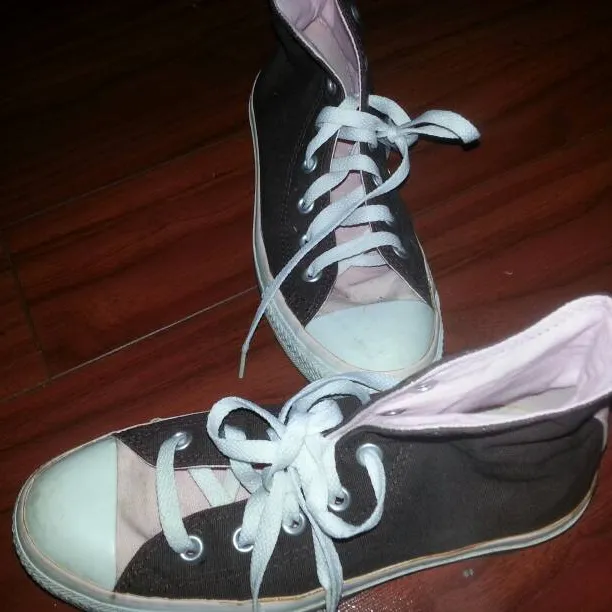 Limited Edition Converse All Star "Chucks" Pink and Black (Si... photo 6