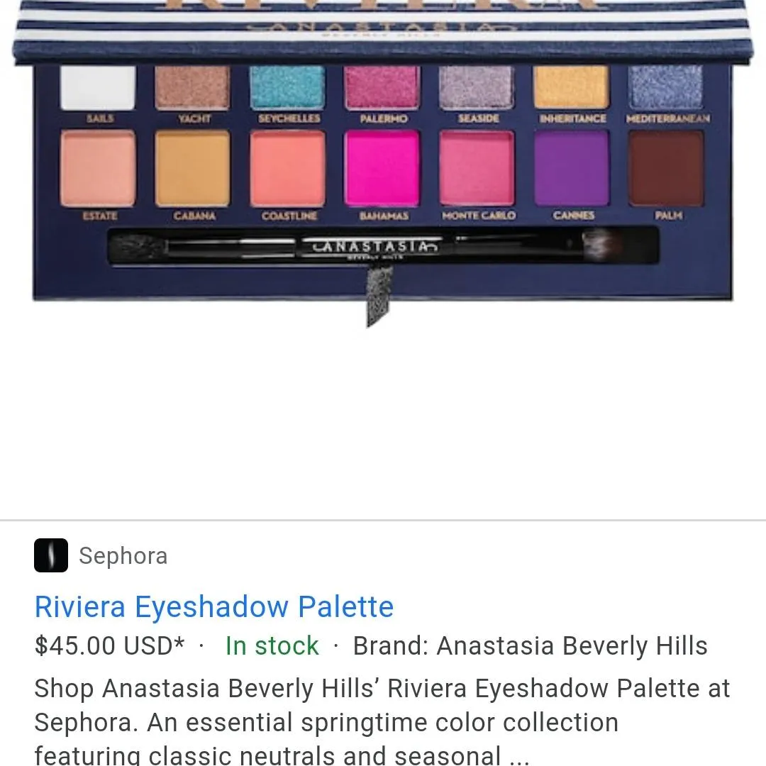 Cheap Riviera Palette By ABH Spotting!! photo 1