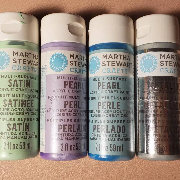 Martha Stewart Crafts Acrylic Paints photo 1