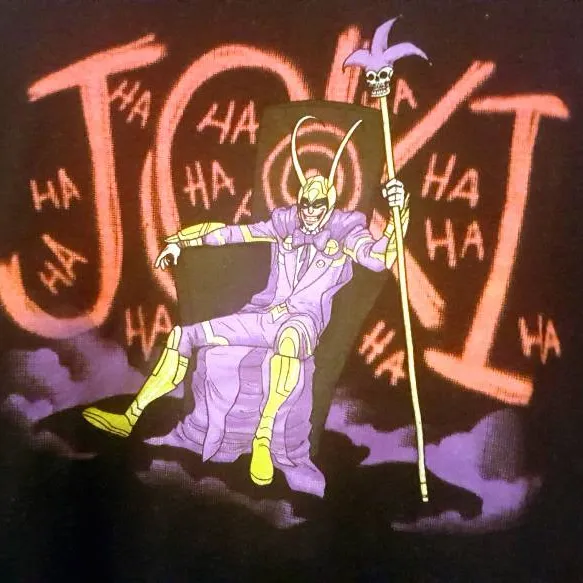 DC And Marvel Crossover Joker / Loki T Shirt photo 1