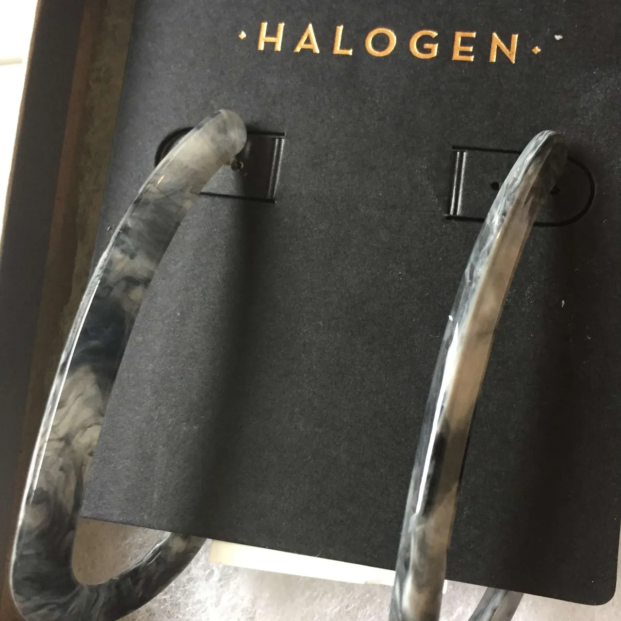 Never worn Halogen Earrings photo 1