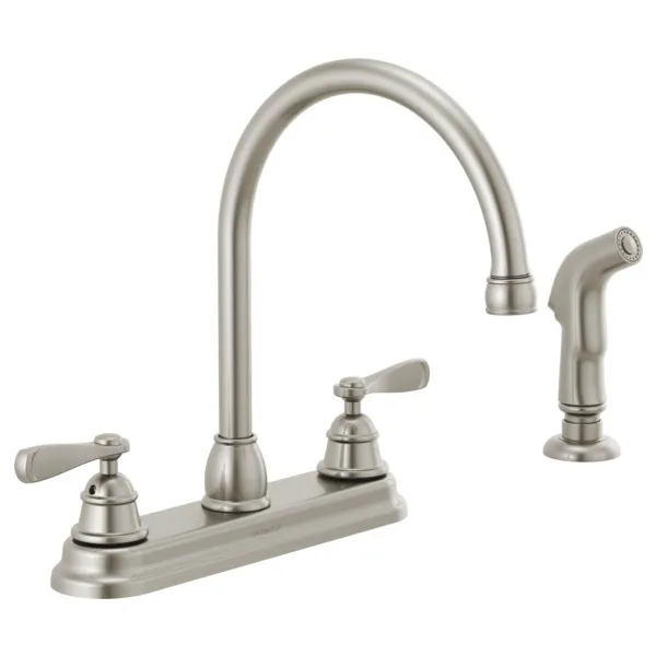 Peerless 2 Handle Kitchen Faucet With Sprayer photo 1