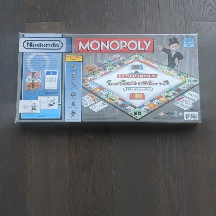 BNIB Nintendo Monopoly photo 3