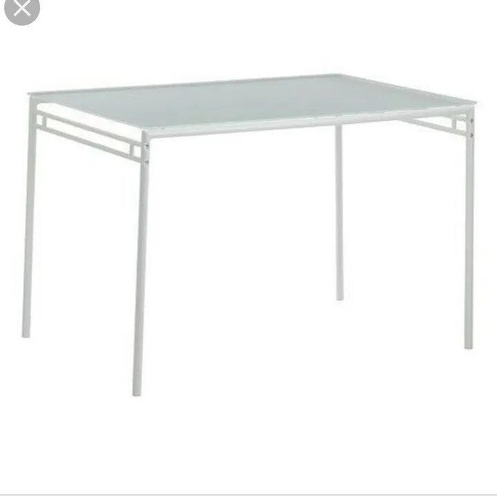 Ikea glass dinner table photo 1