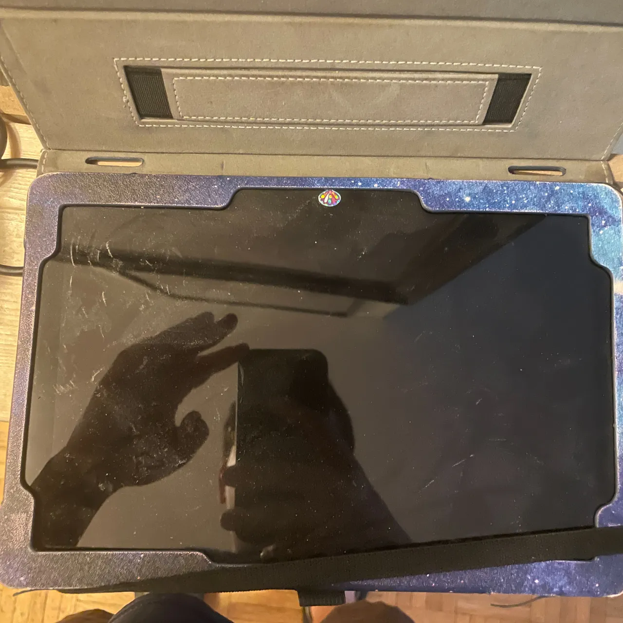 Tablet from Amazon with case photo 1