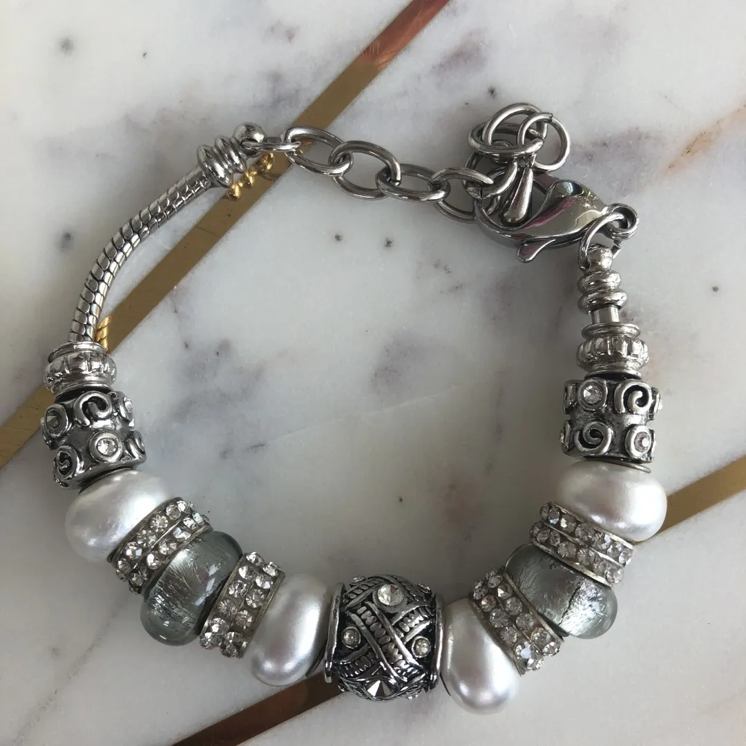 Silver Charm Bracelet photo 1