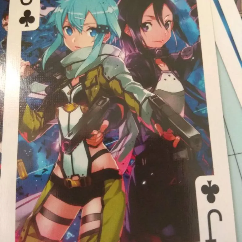 Sword Art Online and Natsume Yuujinchou Playing Cards photo 3