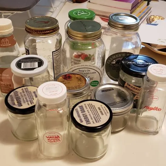 FREE - Glass Containers (Various Sizes) photo 1