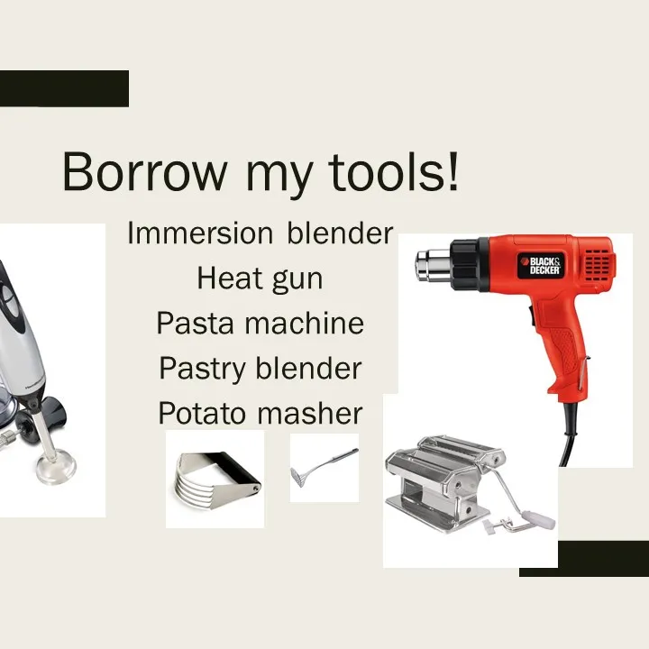 Borrow my tools! photo 1
