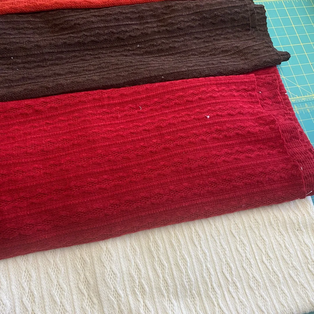 Wool Blend Knit Fabric photo 1
