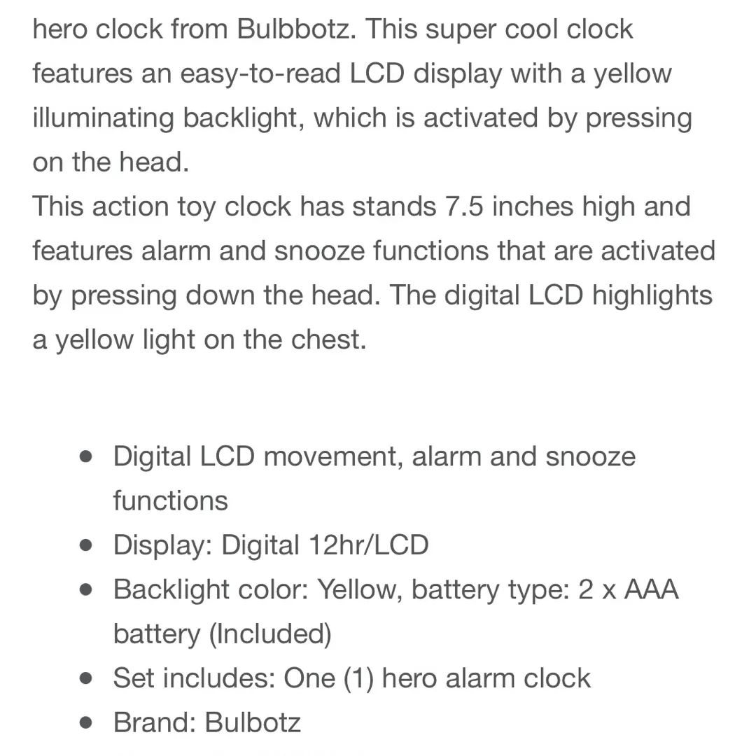 BB8 Star Wars Alarm Clock photo 3